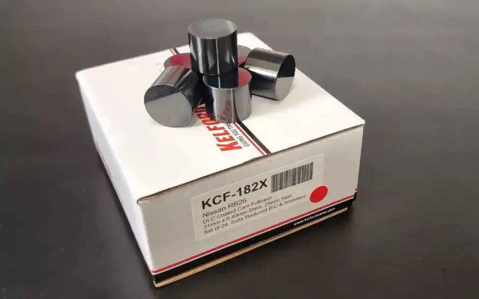 DLC-cam-followers-Nissan-RB26-kelford-cams.webp
