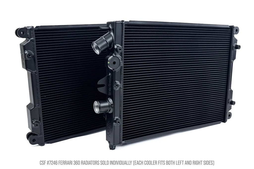 [CSF-7246] CSF High-Performance Radiators For Ferrari 360 Lef