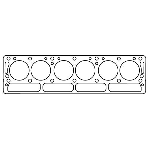 Cometic TRIUMPH TR6 '69-71 76mm.063" "Copper head