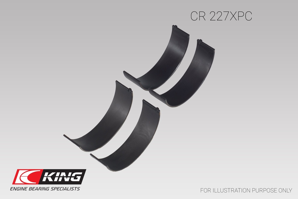 King Conrod Bearing Shell AUDI/LAMBO 4.2/5.2 (2 pairs)
