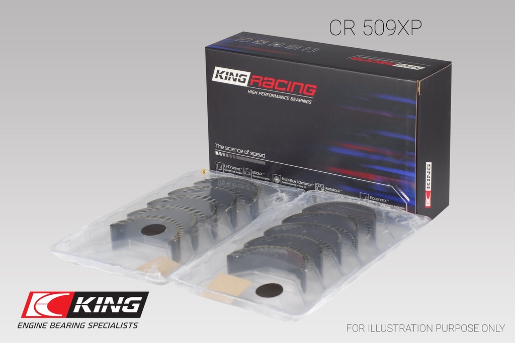 King Conrod Bearing Shell Ford/Volvo 2.5L 5-cyl