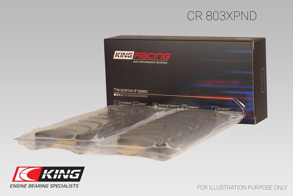 King Conrod Bearing Shell SBC 265/283/327 2.000" Journal