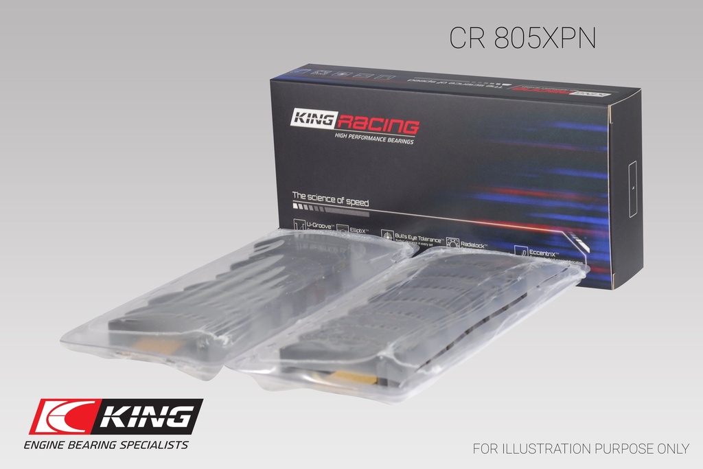 [CR805XPN] King Conrod Bearing Shell SB Chrysler 273/318/340/360 LA