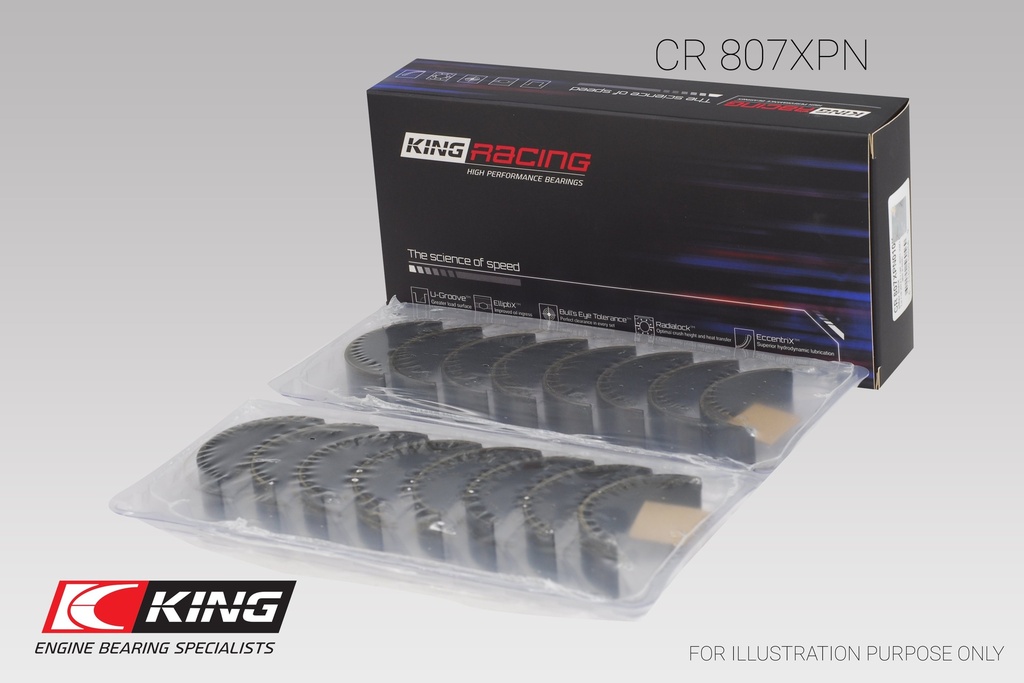 [CR807XPN] King Conrod Bearing Shell SBC / LS Gen III/IV