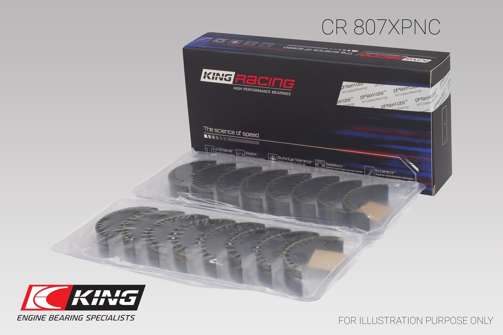 [CR807XPNC] King Conrod Bearing Shell SBC / LS Gen III/IV