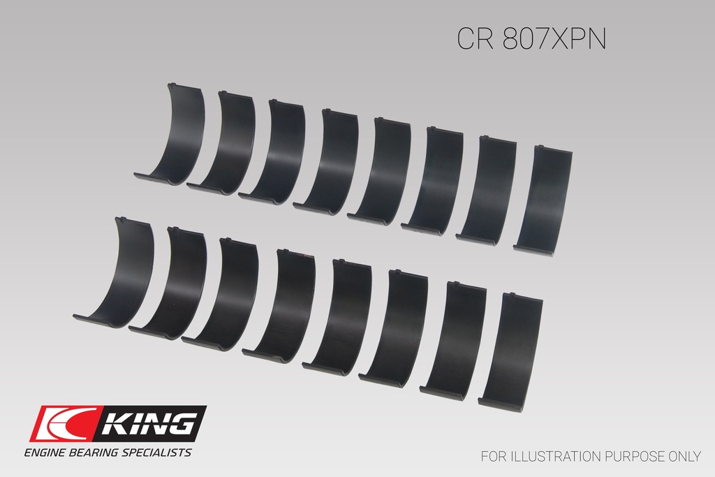 [CR807XPNSTDX] King Conrod Bearing Shell SBC / LS Gen III/IV