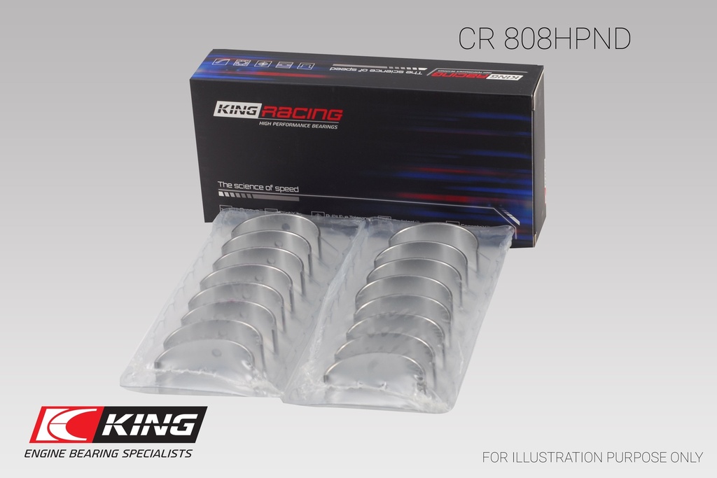 [CR808HPND] King Conrod Bearing Shell BBC 366/396/402/454/502