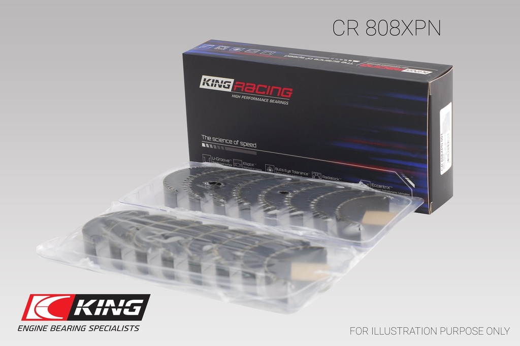 [CR808XPN] King Conrod Bearing Shell BBC 366/396/402/454/502