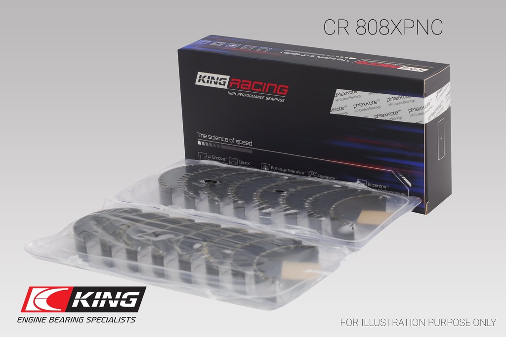 [CR808XPNC] King Conrod Bearing Shell BBC 366/396/402/454/502