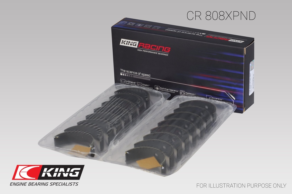 [CR808XPND] King Conrod Bearing Shell BBC 366/396/402/454/502