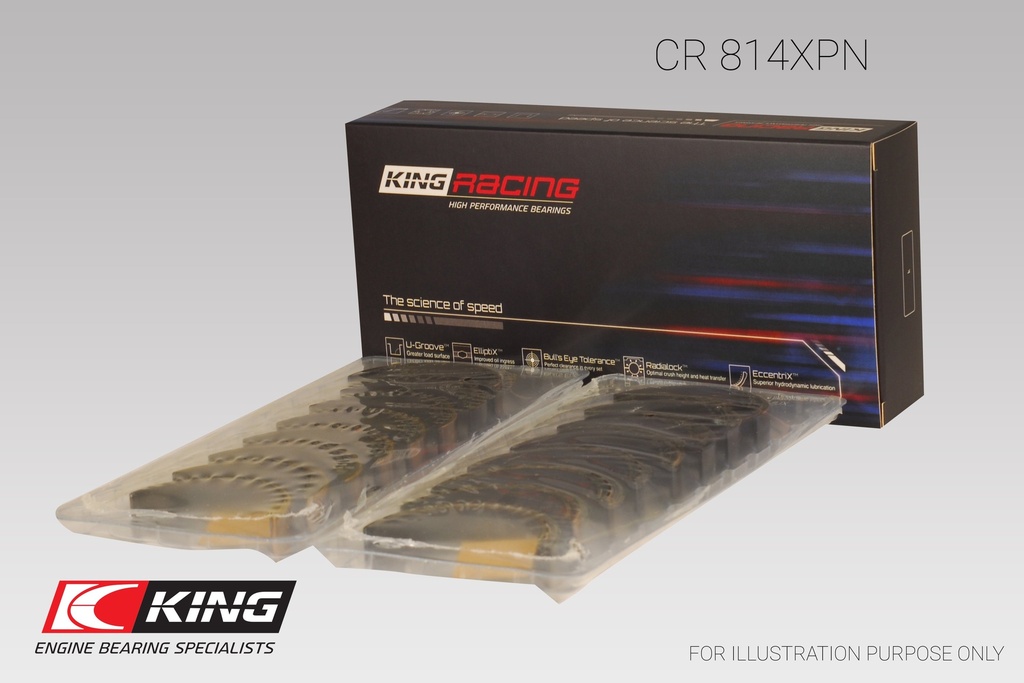 [CR814XPN] King Conrod Bearing Shell Ford 351 Windsor