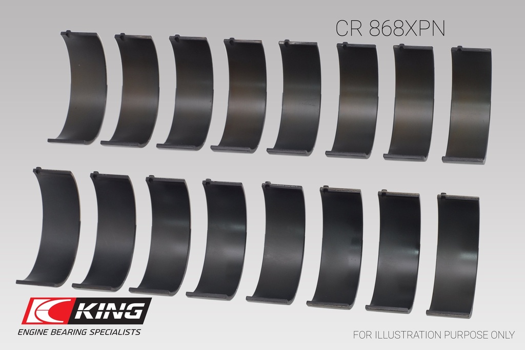 [CR868XPN0.50] King Conrod Bearing Shell Ford 4.6L/5.4L Modular SOHC/DOHC