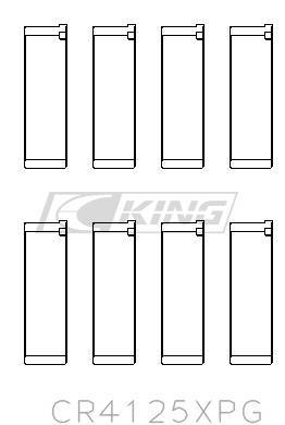 King Conrod Bearing Shell SUBARU EJ20/EJ22/EJ25