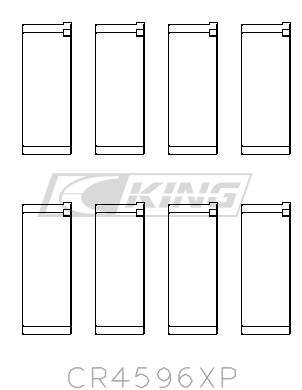 [CR4596XP STDX] King Conrod Bearing Shell BMW S14B20, S14B23, S14B25