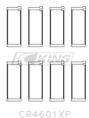 [CR4601XP] King Conrod Bearing Shell LANCIA HF INTEGRALE 2.0L 8V/16V