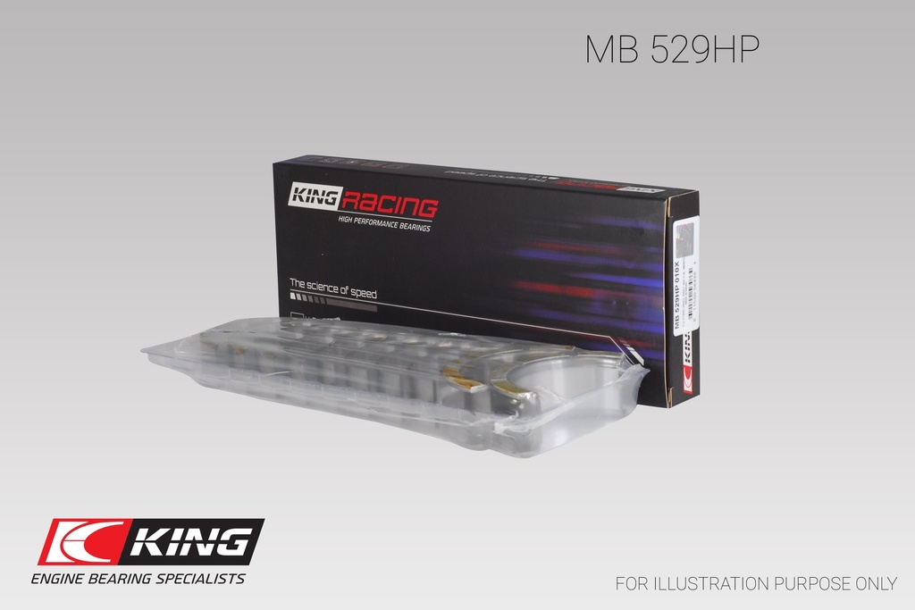[MB529HP] King Main Bearing Shell SB Ford 260/289/302 Windsor