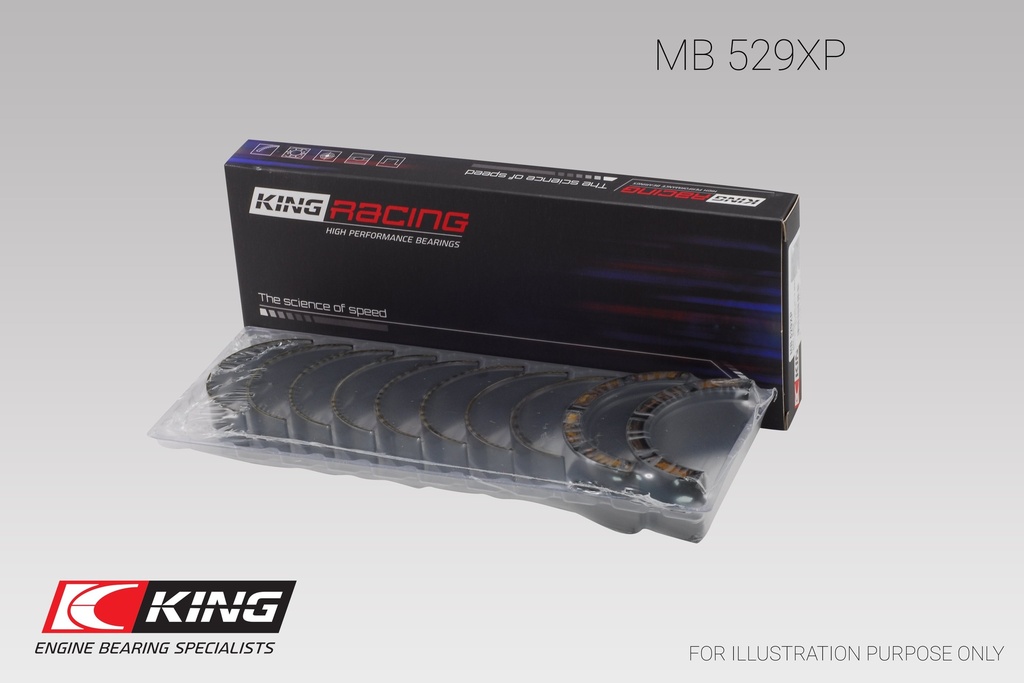 King Main Bearing Shell SB Ford 260/289/302 Windsor