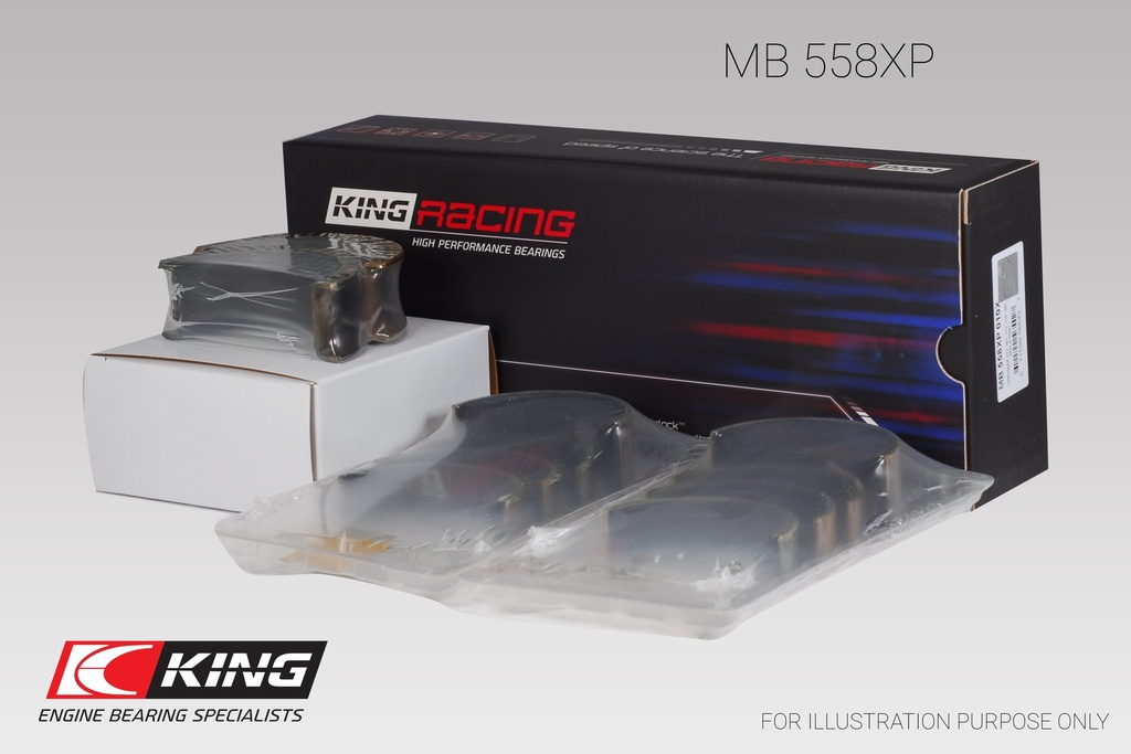 [MB558XP] King Main Bearing Shell SB Chrysler 273/301/313/318/340 LA