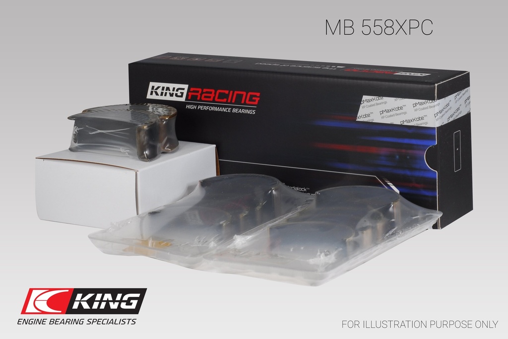 [MB558XPC] King Main Bearing Shell SB Chrysler 273/301/313/318/340 LA
