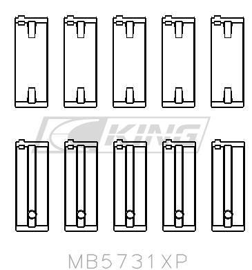 [MB5731XP0.25] King Main Bearing Shell SUZUKI G13A, G13B, G13BA, G13BB