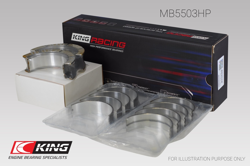 King Main Bearing Shell SB Ford 351 Cleveland