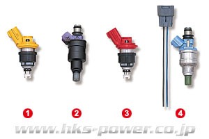 [14002-AM001] HKS Injector (800cc high impedance) Evo X 4B11