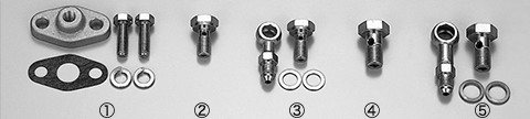 HKS Turbo Oil Inlet Parts kit GTII