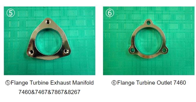 [14999-AK038] HKS Flange Set GTII 7460 Symmetry