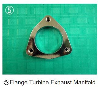 [14999-AK039] HKS Flange Set GTII 7867 Symmetry