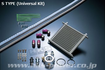 [15004-AF007] HKS Oil Cooler Kit GDB(F) WRX STI 6/2005~9/2007 (12 row)