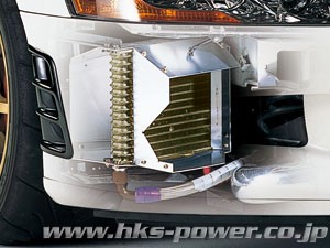 [15004-AM010] HKS Oil Cooler Kit Evo 9 Combined twin core system (see notes)