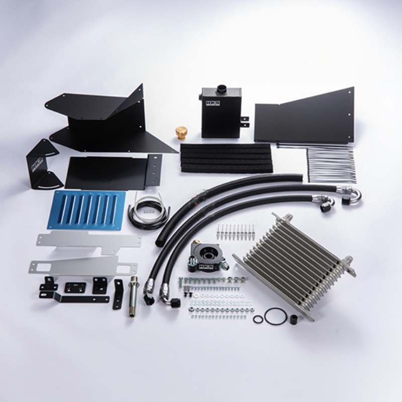 [15004-AN104] HKS Oil Cooler Kit Black GTR33