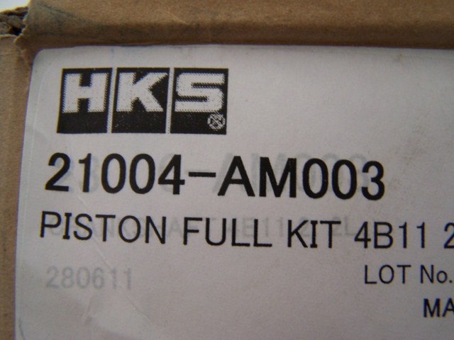 [21004-AM003] HKS 2.2L Stroker Kit 4B11 Evo X (86.5mm pistons)