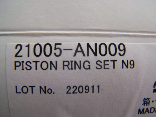 HKS Piston Ring Set 87mm RB2800 (Step2&3 Stroker Kits)