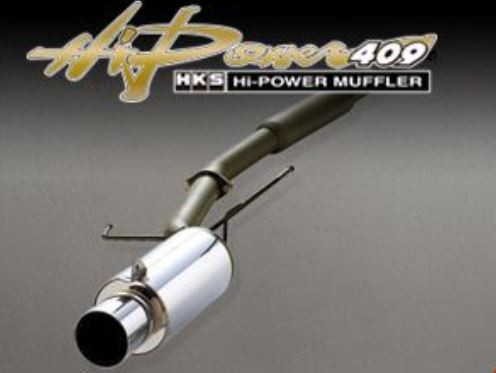 [31008-BM001] HKS SS Hi-Power 409 Muffler  Evo X