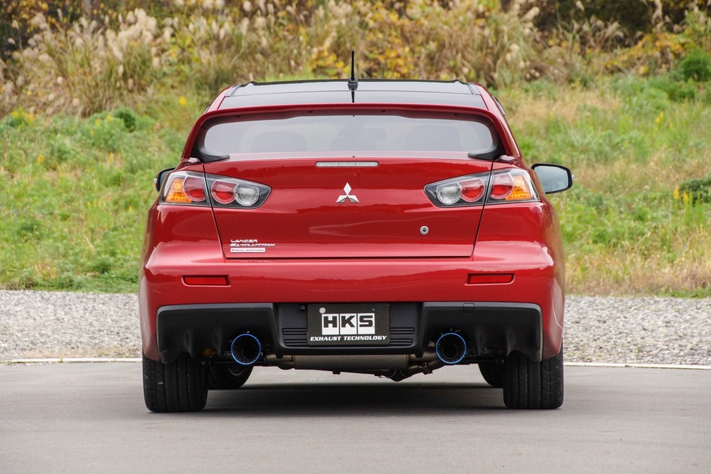 [31029-AM004] HKS Super turbo Muffler Evo X