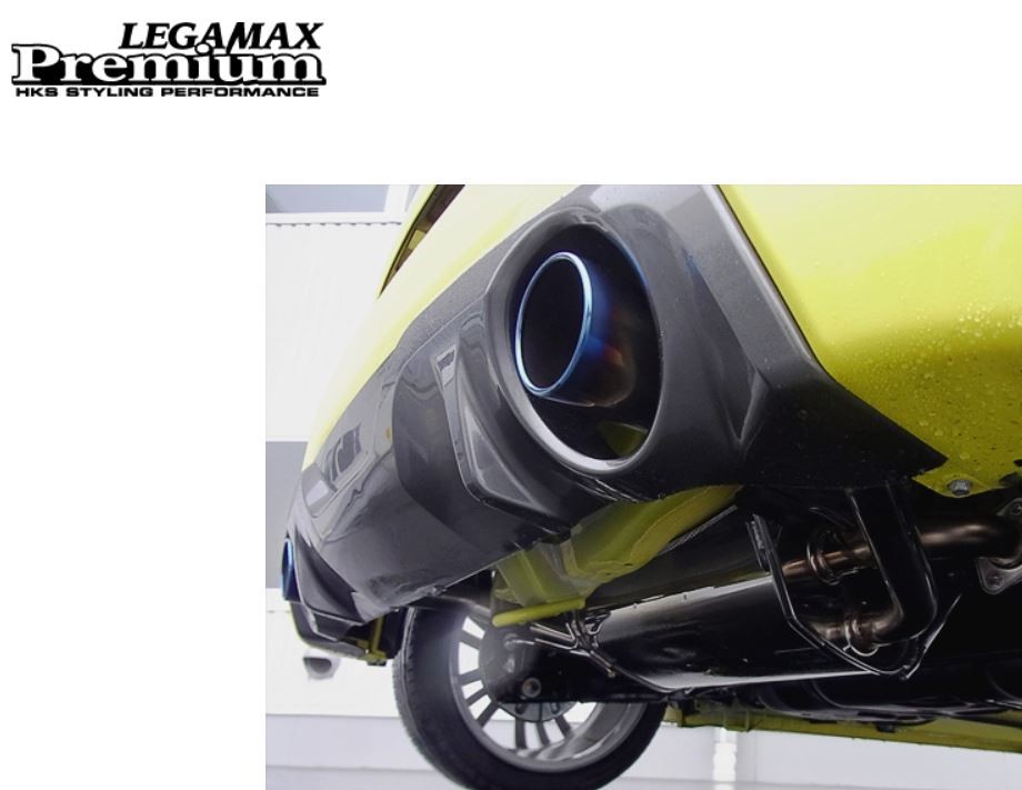[32018-AS005] HKS Legamax Premium Swift Sport 1.6 ZC32S (Rear+Centre Section)
