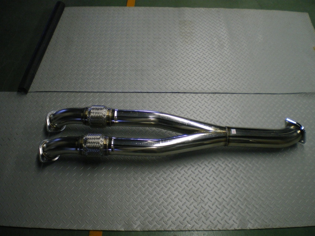 HKS SS Centre Pipe GTR35 (without silencer) (Motorsports Only)