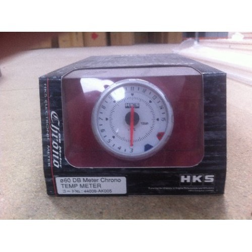 HKS NLA! Meter DB Chrono 60mm Temp W/B