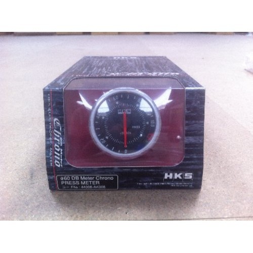 HKS NLA! Meter DB Chrono 60mm Pressure B/W