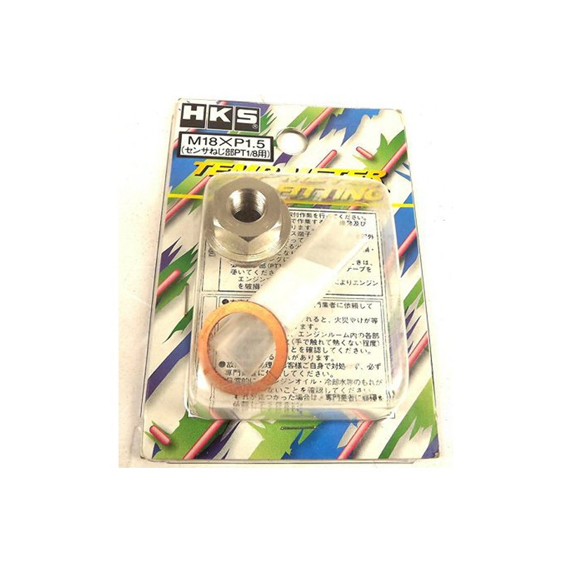 HKS NLA DB RS/Chrono Temp Meter Fitting M18 x P1.5 L=10