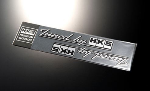 HKS HKS STICKER tuned by BLACK 2pcs
