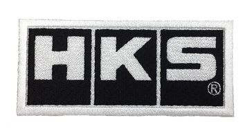 HKS HKS PATCH Block Logo Black