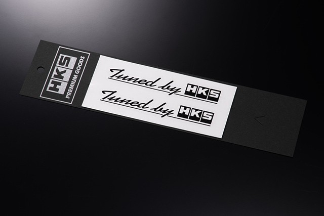 [51003-AK143] HKS Sticker Tuned by HKS W120 BLACK