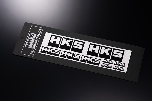 [51003-AK146] HKS Sticker LOGO a la carte BLACK