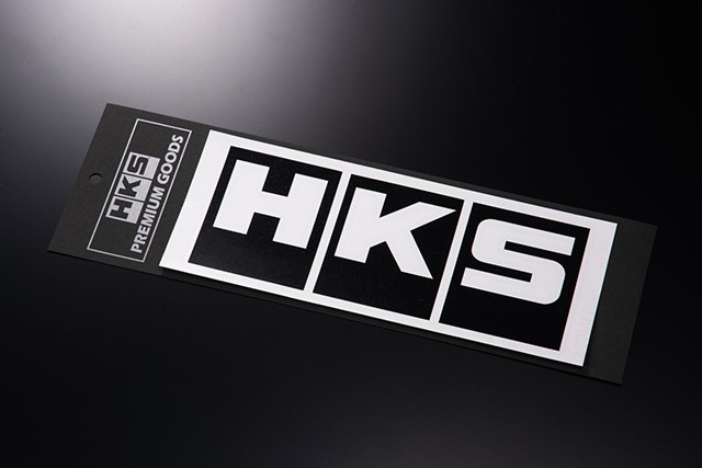 [51003-AK152] HKS Sticker LOGO W220 BLACK