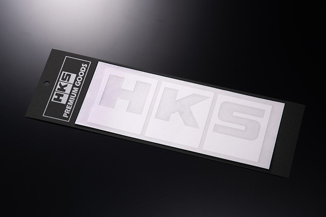 [51003-AK153] HKS Sticker LOGO W220 WHITE