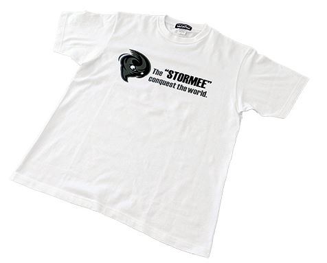 [51007-AK338] HKS T-shirt STORMEE 2020 White S