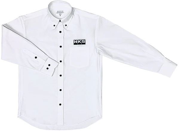 [51007-AK419] HKS HKS Button Down Shirt White XL