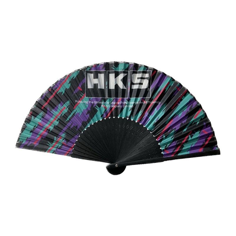 [51007-AK597] HKS Folding Fan Oil Colour